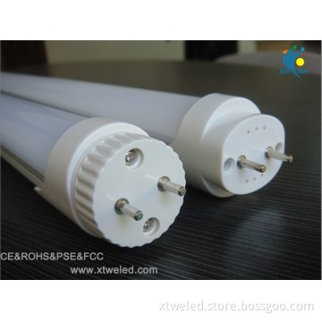 Energy Efficient Transparent/milky cover pure white 5-44W LED Tube T8